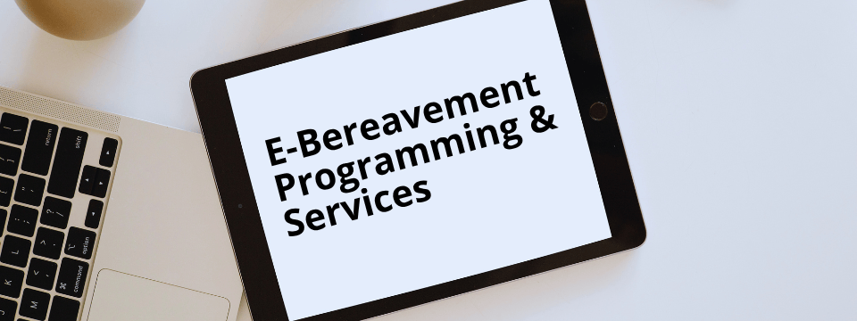 Raising the Bar for Bereavement Programming & Services Part 2: E-Bereavement Programming & Service