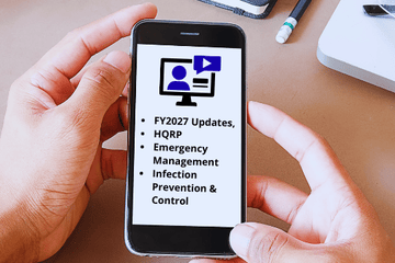 FY2027 Updates, HQRP, Emergency Management, Infection Prevention & Control