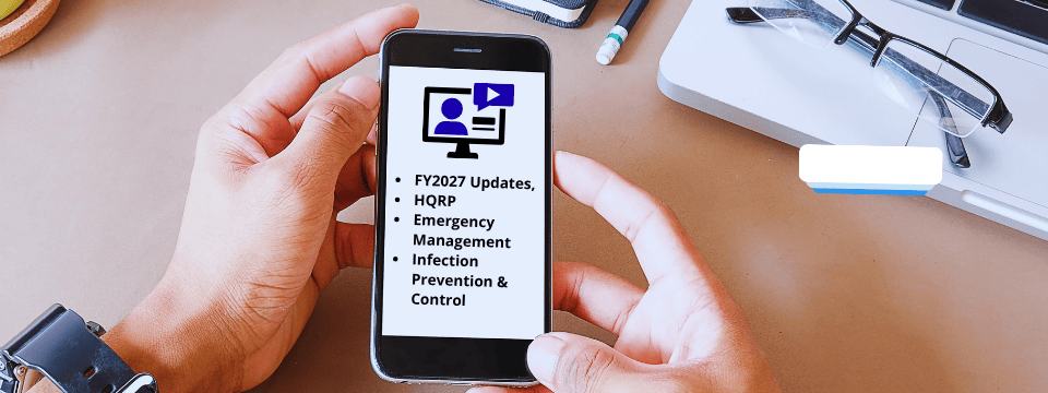 FY2027 Updates, HQRP, Emergency Management, Infection Prevention & Control